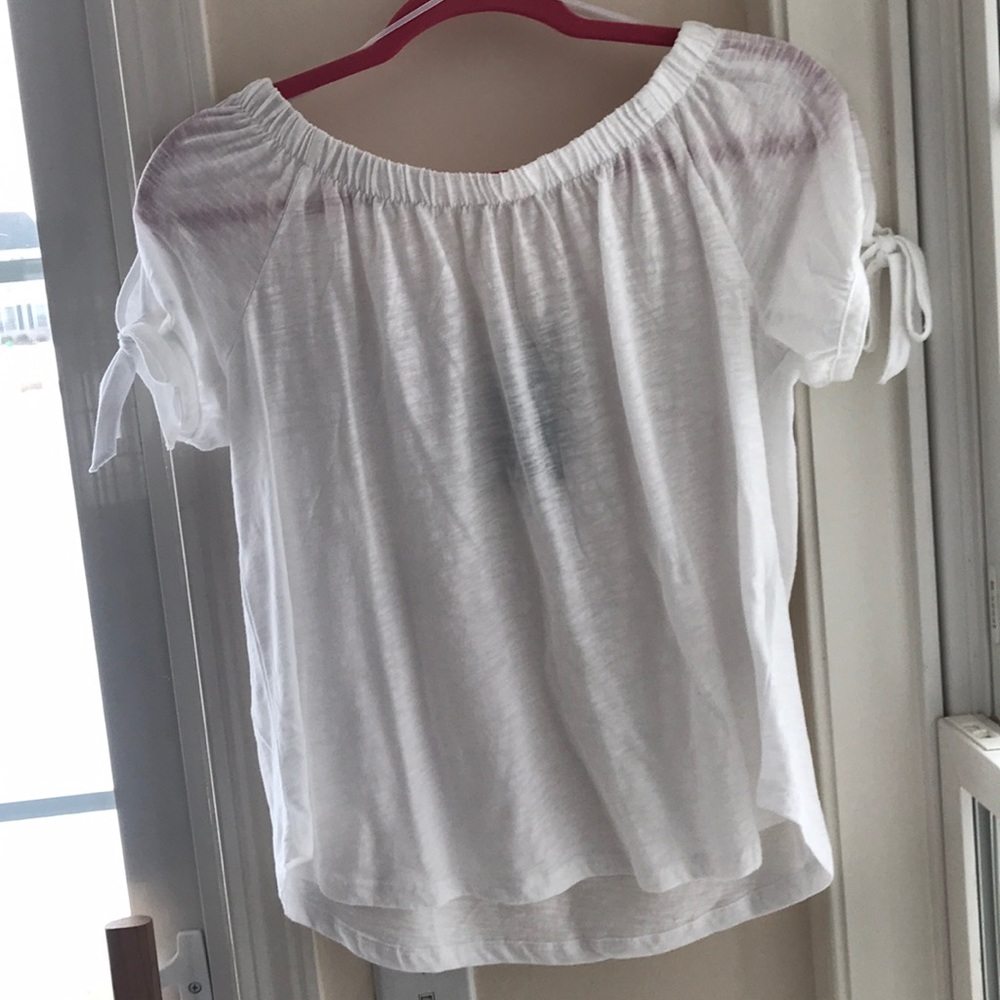 H&M white top